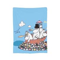 Rudens Muminukų Aksominės Antklodės MOOMINS Antklodė Lovai Automobiliui Lengvas Patalynės Užtiesalas 75x100cm (30x40inch) gray
