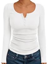 Fashion Women V-Neck Button Knit Cardigan T-shirts Long Sleeve Slim Fit Pullover Sweater Autumn Winter Solid Color Tees Shirts Basic Clothing S balta