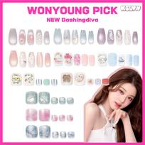 [NEW/Jang Won-young Pick] Desingdiva Magic Press Nail Salon Collaboration Nail 011 [Posetaneil / Jang Won-young Pick] Pedi Bino gray