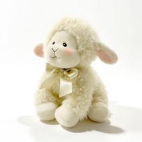 Kawaii avinėlio lėlė pliušinis žaislas stovintis sėdintis avis juodas veidas animacinis gyvūnas nuraminantis draugas dovana 25cm