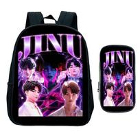 Vaikams KPop Demono Medžiotojai Darželio Kuprinė 2 vnt. rinkinys su pieštukine Vaikams Medžiotoja Mergaitė Mažylis Zoey Rumi Mira Saja Berniukai Kuprinė 15