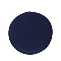 Minkštas kempininis apvalus kėdės pagalvėlė, apvalus skalbiamas kėdės čiužinys, vienspalvis 30CM kėdutės pagalvėlė, namams blue