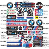 BMW M Performance Dekoratyvūs Automobilio Lipdukai BMW Automobilio Interjero Modifikacija Vandeniui Atsparūs Motociklo Kuro Bakas Atspindintys Lipdukai