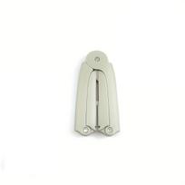 1 3pcs Foldable Travel Hangers Portable Space Saving Clothes Hanger For Camping Anti Slip Drying white