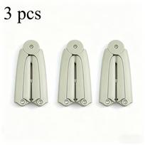 1 3pcs Foldable Travel Hangers Portable Space Saving Clothes Hanger For Camping Anti Slip Drying