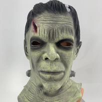 Frankenstein's Mask, Bride's Mask, Thrilling cos Mutant Headgear Latex Adult Costume Frankenstein A gray