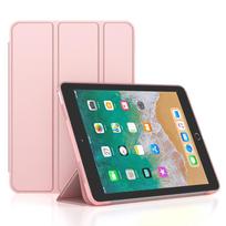 Dėklas iPad 9.7 5-osios 6-osios kartos plonas stovas apsauginis planšetės dangtelis su minkštu galiniu apvalkalu iPad 5 6 9.7'' A1822 1893 iPad 9.7 2018 6th