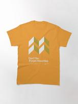 Simple Minds Don't You (Forget About Me) - Simple Minds 1985, New Wave Design song Minimalistic Swiss Graphic Design Classic T-Shirt 3XL auksas