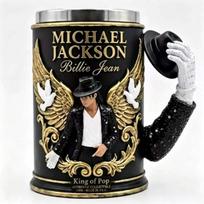 Kūrybingas Michaelo Jacksono alaus puodelis 304 nerūdijančio plieno dervos puodelis Unikali dovana gerbėjams 300ml