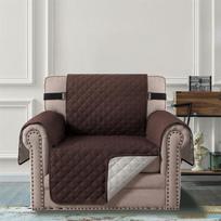 Atsparus vandeniui, neslystantis sofos užvalkalas, šunų ir vaikų sofos kilimėlis, skalbiamas svetainės sofos užvalkalas, vienspalvis 1 Seat(53cm) black