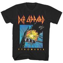 Def Leppard Pyromania Albumo Viršelis Sprogimas Rokas Grupė Turas Merčas Unisex Marškinėliai XXXL gray