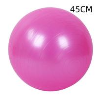 Joga Pilateso kamuolys sporto salė fitnesui baliono užvalkalas treniruotė virš minkštas didelis mankšta 45cm 55cm 65cm 75cm 85cm 95cm Pink 45CM pink