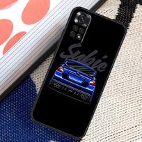 Sportinio automobilio JDM Drift dėklas, skirtas Xiaomi Redmi Note 12 11 10 9 8 Pro Note 8T 9S 10S 11S Redmi 10 10C 12C 9C dangtelis Redmi Note 10 5G gray