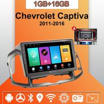 Android Carplay automobilio radijas, skirtas Chevrolet Captiva 2011–2016 daugialypės terpės grotuvo galvos blokas Stereo GPS navigacija BT WIFI 2+32GB 1+16GB,A orange