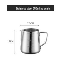 Sojų vaško žvakių gamybos rinkinys: Sustorintas nerūdijančio plieno puodas ir puodelis 350ml small wax cup without scale