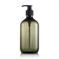 300/500ml Muilo dozatorius voniai Didelės talpos Dušo šampūno butelis Papildomas Gelio buteliukas Losjono Skysčio laikymo indas 300ml beige