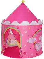 SONGMICS vaikiška žaidimų palapinė princesės pilis 101 x 101 x 135 cm LPT04PY