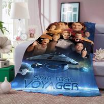 TV S-Star T-Trek Antklodė Šilta Ir Minkšta Tinka Miegamajam Svetainei Sofa-Lova Biurui Kelionei Stovyklavimui 30x40in