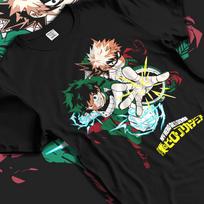 Mano Herojų Akademija Bakugo Marškinėliai Japonų Anime Manga Dydžio Peraugę Y2k Vyriški Laisvalaikio Laisvi Medvilniniai Aukštos Kokybės Gatvės Drabužiai Harajuku Moteriški Vyriški Drabužiai S auksas