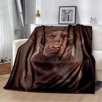 Personalizuotas vokiečių aviganių pledas Husky tigras kempingo iškylos pledas svetainės sofos užtiesalas 75x90cm gray