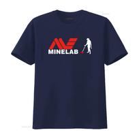 Naujas Minelab logotipas T-shirt Stilingas dizainas metalo ieškiklių entuziastams vintage skalbtas grafinis viršus kasdieniam dėvėjimui M red