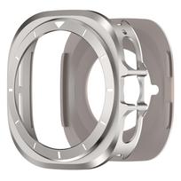 Lydinio Metalinis Dėklas Samsung Galaxy Watch Ultra 2026 47mm Apsauginis Dangtelis SAMSUNG ULTRA 7 47mm Ekrano Apsauginiai Priedai Watch Ultra 2025 gray