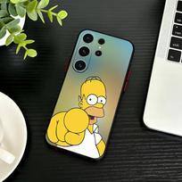 Anime T-The S-Simpsons-s Telefono dėklas Samsung S26,S25,S24,S23,S22,S21,S20,Plus,Fe,Lite,Kitiems Juodas Dangtelis Samsung S20ULTRA5G gray