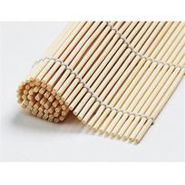 Sushi Mat DIY Mould Bamboo Maker Kit Rice Roll Mold Kitchen Roller Rice Paddle beige
