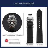 Swatch metalinis adapteris YVS400 YVB404 YVS420 YVS454 YVS451 Odinė apyrankė Pakeista laikrodžio grandinėlė 21mm raudona mėlyna juoda apyrankė 21mm black