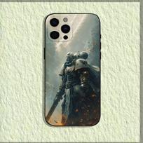 W-Warhammers 40k žaidimo telefono dėklas, skirtas iPhone 16,15,14,13,12,11,Pro,X,XS,Max,XR,Plus,Mini, minkštas juodas dangtelis iPhone16pro