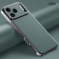 Prabangus odinis telefono dėklas, skirtas IPhone 17 16 15 14 Pro Max Air 17Pro 16Pro, su viso objektyvo apsauga, galinis dangtelis For iPhone 16Pro Max gray