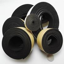 EPDM Neopreno lipni juosta Izoliacinė tarpinė Durų Langų Sandarikliai Pagalvėlė 2 5mm 10mm x 10 15 20 25mm 30mm 40mm 50mm 2m Juoda 5mm&I&10mm juoda