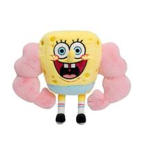 Potdemiel Honey Pot Spongebob Muscle Doll Cute Plush Toy Patrick Funny Doll Series Decorative Doll Gift Toys. white