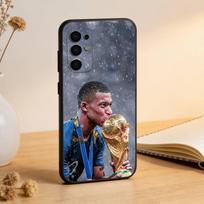Futbolo Žvaigždė M-MbappeS-S Telefono dėklas Samsung S25,S24,S21,S22,S23,S30,Ultra,S20,Plus,Fe,Lite,Note,10,Juodas Dangtelis Samsung S20ULTRA5G gray
