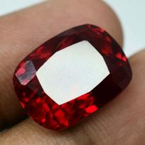 NATURAL Red RUBY 8.15 Ct Cushion Cut   Loose Gemstone 13.10 mm approx