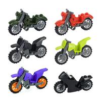 Pasidaryk pats Antrojo pasaulinio karo motociklo konstravimo kaladėlės Miesto dviratis Karinės detalės Modelis Šalies transporto priemonės Moto kaladėlės MOC dalys Žaislai vaikams