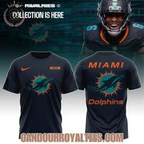 Dolphins Naujas Alternatyvus Rivalų Vienodas 2025 Marškinėliai L black