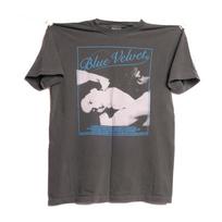 1986 Horror Movie Twin Peaks Tops Blue Velvet David Lynch Tee Casual Loose Streetwear Vintage Y2k T Shirts Unisex 4XL gray