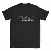 Math Equation Root 1 2 3 Sigma Pi Delicious T-Shirt XL gray