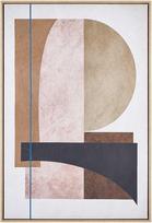 Beliani Drobės paveikslas RUFFANO 63 x 93 cm, abstraktus motyvas, spalvingas