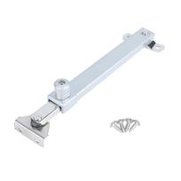 Adjustable Telescopic Sliding Window Limiter Stainless Steel Angle Controller for Home High Floor Window Child Safety Protection 02 white