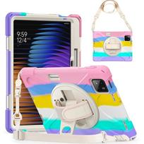 Shockproof Case For Xiaomi Pad 8/7 Pro 11.2 inch 6/5 11  Kids Safe Stand Strap Tablet Cover For Redmi Pro /POCO Pad 12.1 Xiaomi Pad 8  8Pro