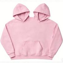 Poros Atitinkantis Su Gobtuvu Megztinio Rinkinys Vyrams Moterims Jaukus Storas Ilgomis Rankovėmis Unisex Namų Drabužiai Žiema Light Pink Sweatshirt gray