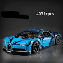 Statybiniai blokai Sportinių automobilių vaikų galvosūkiai Surinkti mažų dalelių statybiniai blokeliai