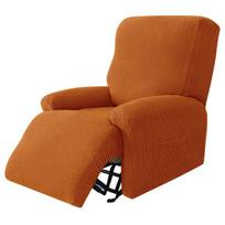 Megzti atlošimo sofos užvalkalai „Lazy Boy Relax“ fotelio užvalkalai Elastinė sofos apsauga Poilsio namai Naminiai gyvūnai, nesukeliantys įbrėžimų 1 Seater brown