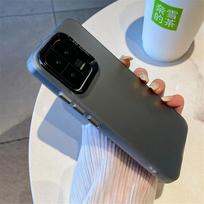 Dėklas Xiaomi 13T Pro, matinio lazerinio spalvoto telefono dėklas Xiaomi 14 13 Pro Mi 12T 13T 11T 11 Lite, apsauginis bamperis For Xiaomi 11 juoda