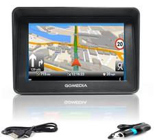 Automobilinė GPS navigacija GOMEDIA 5010, 5 colių, iGO, Europos ir Lenkijos žemėlapiai, 16GB, autobusams ir sunkvežimiams
