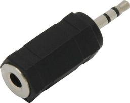 Blow 2207# Jack adapteris: 2,5 kištukas-3,5 lizdas, plastikinis stereofoninis