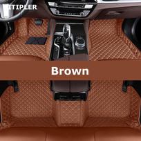 TITIPLER Individualūs automobilio kilimėliai Volvo XC60 Automobilio kilimai Pėdai Coche Aksesuarai RECHARGE ruda