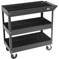 Pela Stalo vežimėlis, aukštis 790x790x370 mm, 3 padėklai, po 45 kg